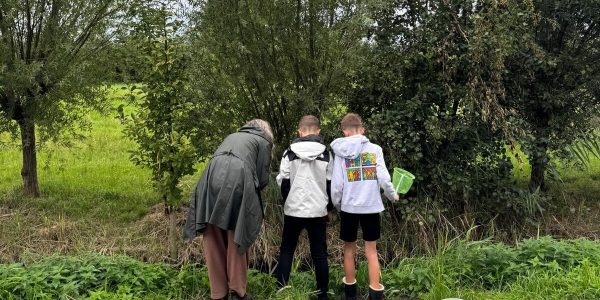 Bij Floor en Fauna leren we ook buiten.